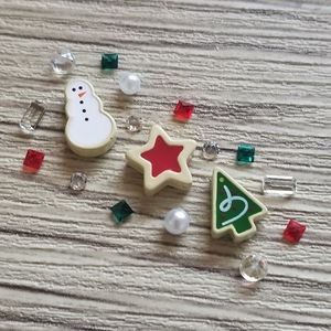 🦉"Christmas Cookie" Charm Set